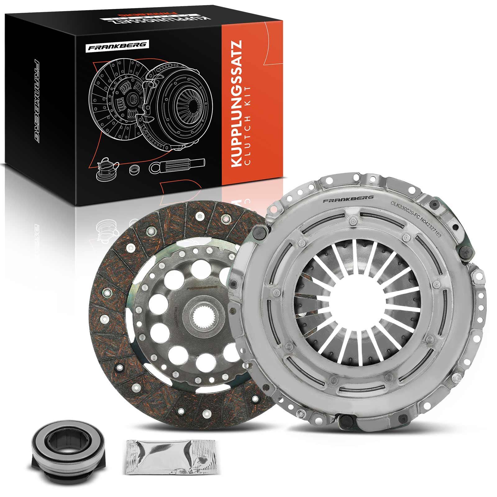 Frankberg 5481FB0028833: Kit de embraiagem sem volante monomassa, com rolamento de desembraiagem Diese Eigenschaft variiert je nach Fahrzeugmodell