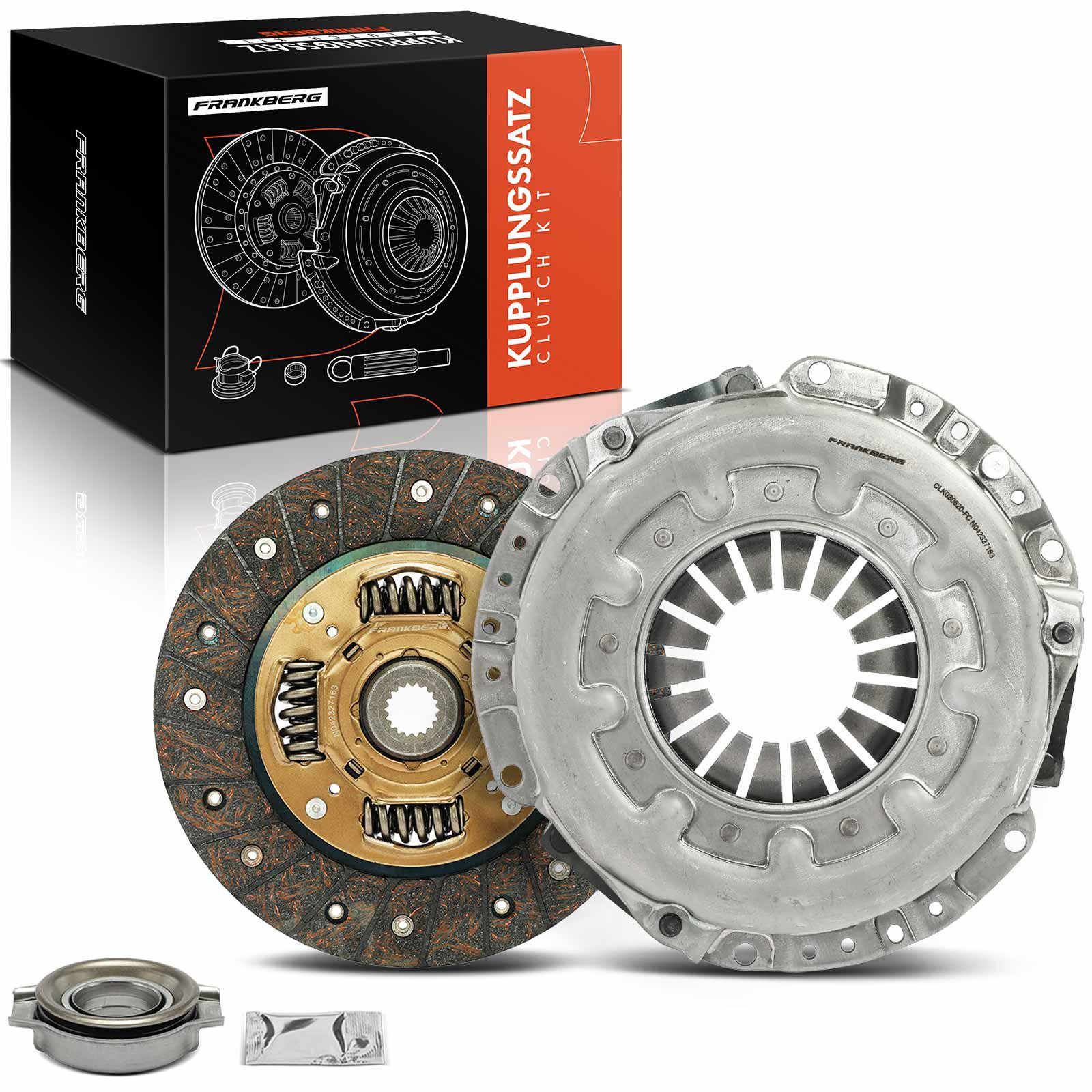 Frankberg 5481FB0028870: Kit de embraiagem sem volante monomassa, com rolamento de desembraiagem Diese Eigenschaft variiert je nach Fahrzeugmodell