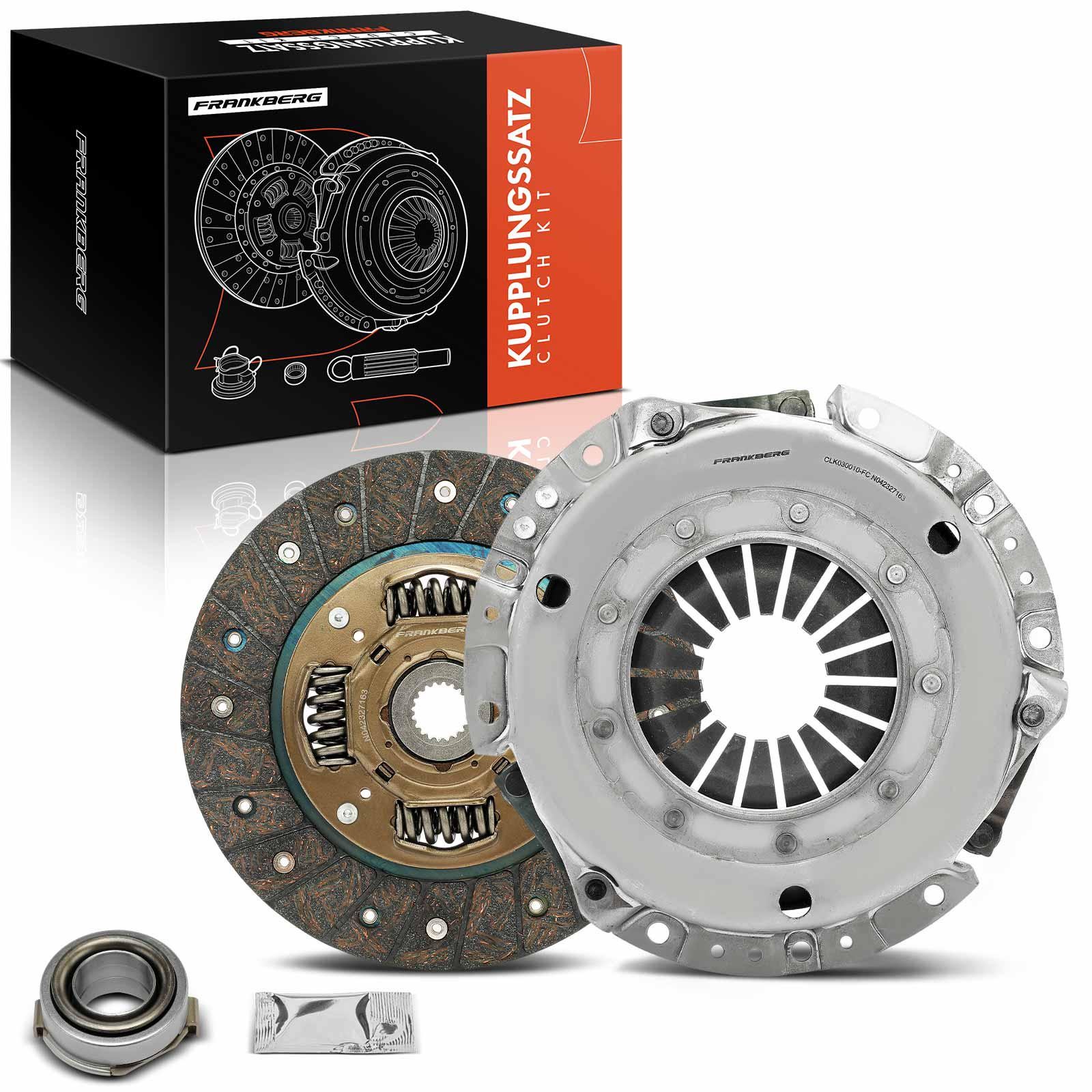 Frankberg 5481FB0028872: Kit de embraiagem sem volante monomassa, com rolamento de desembraiagem Diese Eigenschaft variiert je nach Fahrzeugmodell