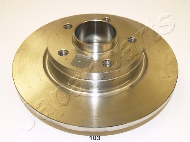 JAPANPARTS DP-103: Bremžu diski Aizmugurējais tilts, Ø: 280mm, pilnīgi, Ø: 280mm