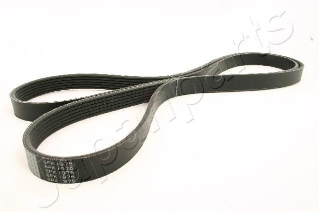 JAPANPARTS DV-6PK1975: Correia trapezoidal estriada 1975mm, Número de nervuras: 6