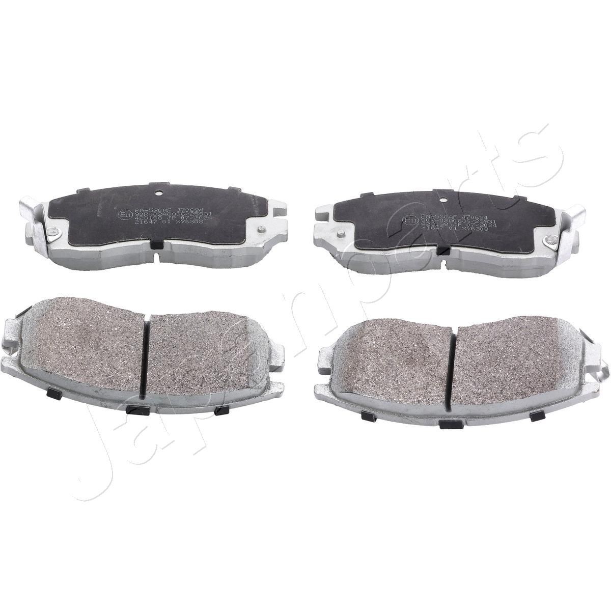 JAPANPARTS PA-530AF: Remblokken Vooras