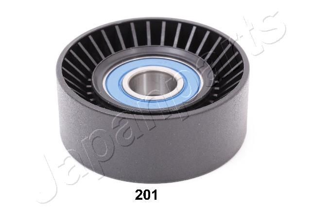 JAPANPARTS RP-201: Polia de desvio / de guia, correia trapezoidal estriada Ø: 70mm