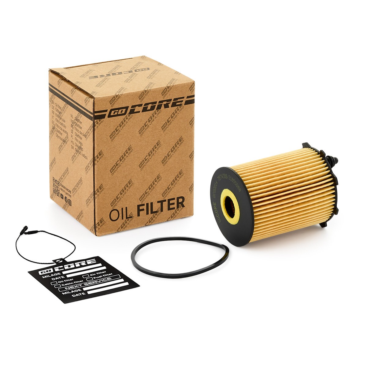 goCORE GCG0014: Oliefilter Met pakkingen