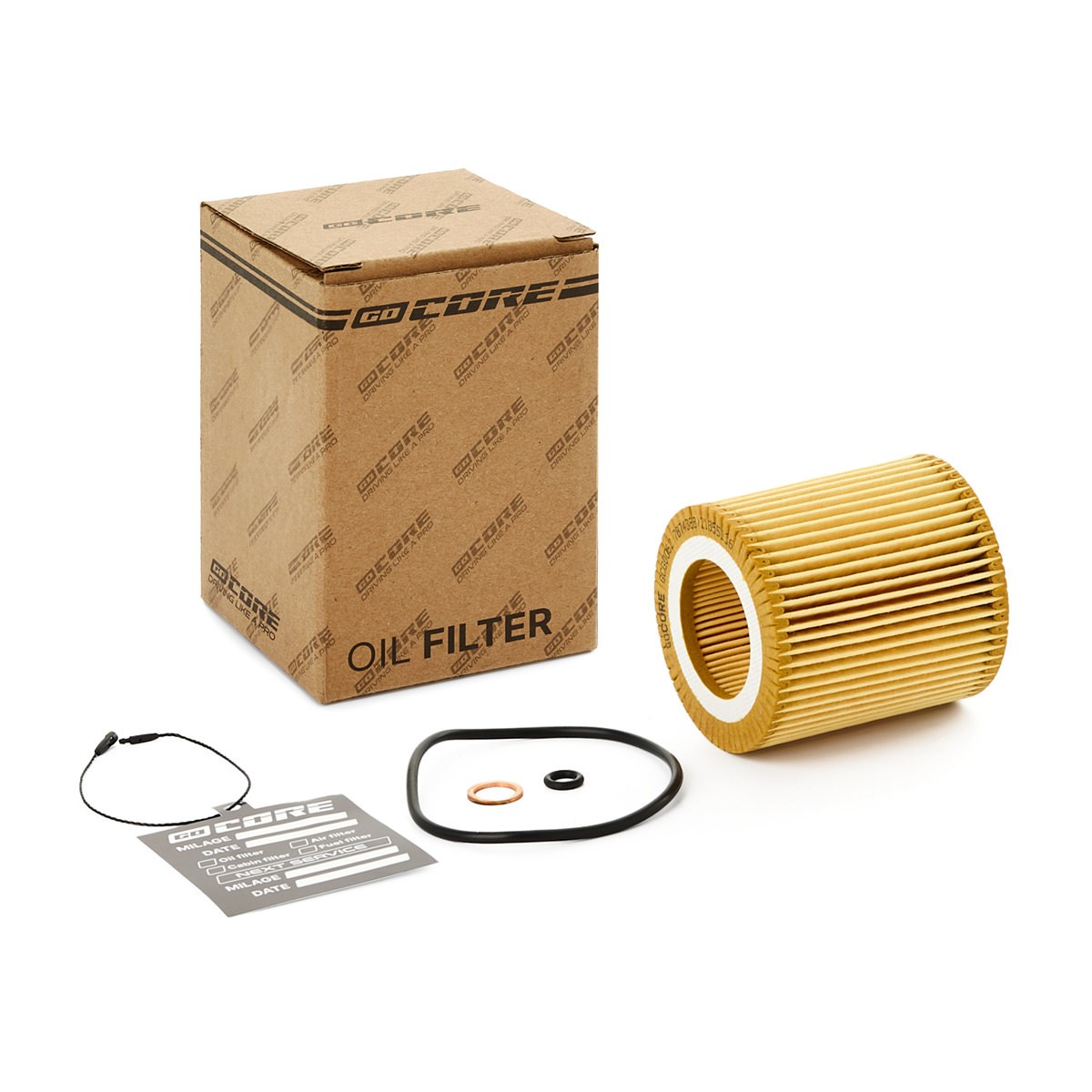 goCORE GCG0062: Olajszűrő tömítésekkel