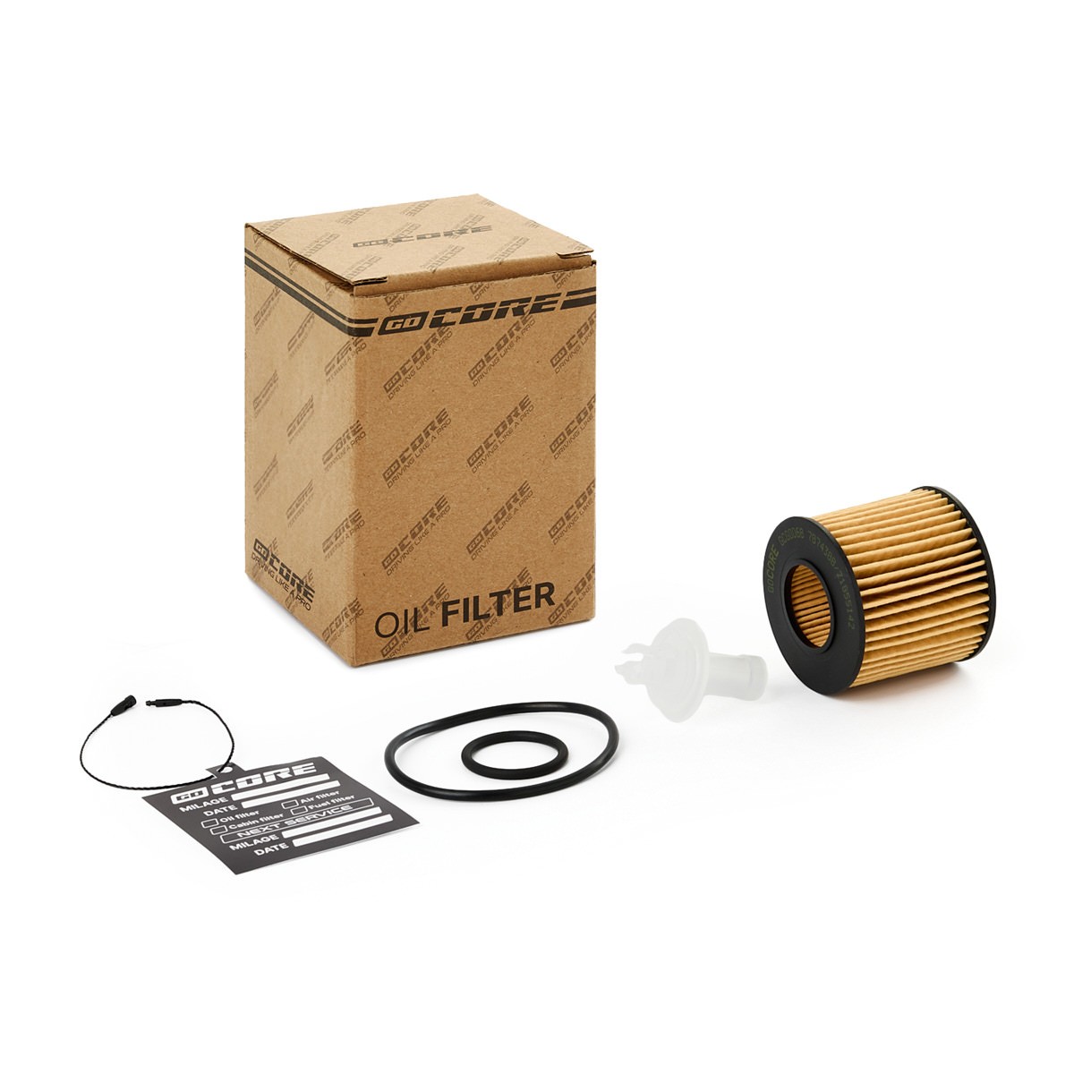 goCORE GCG0068: Eļļas filtrs ar blīvēm