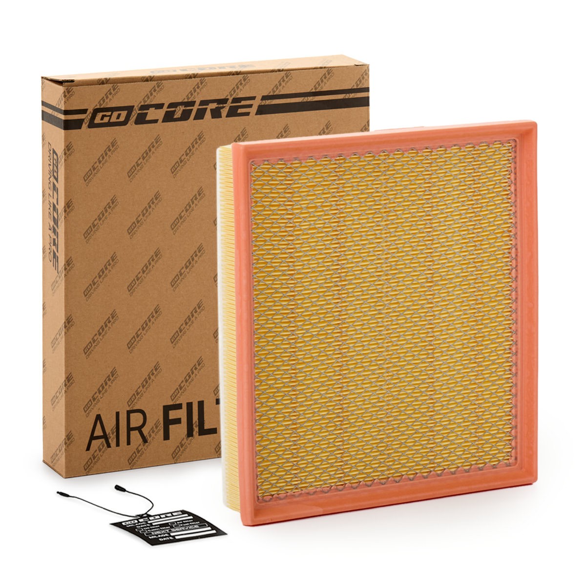 goCORE GCH0039: Vzduchový filter s predradnym filtrom, s integrovanou mriežkou