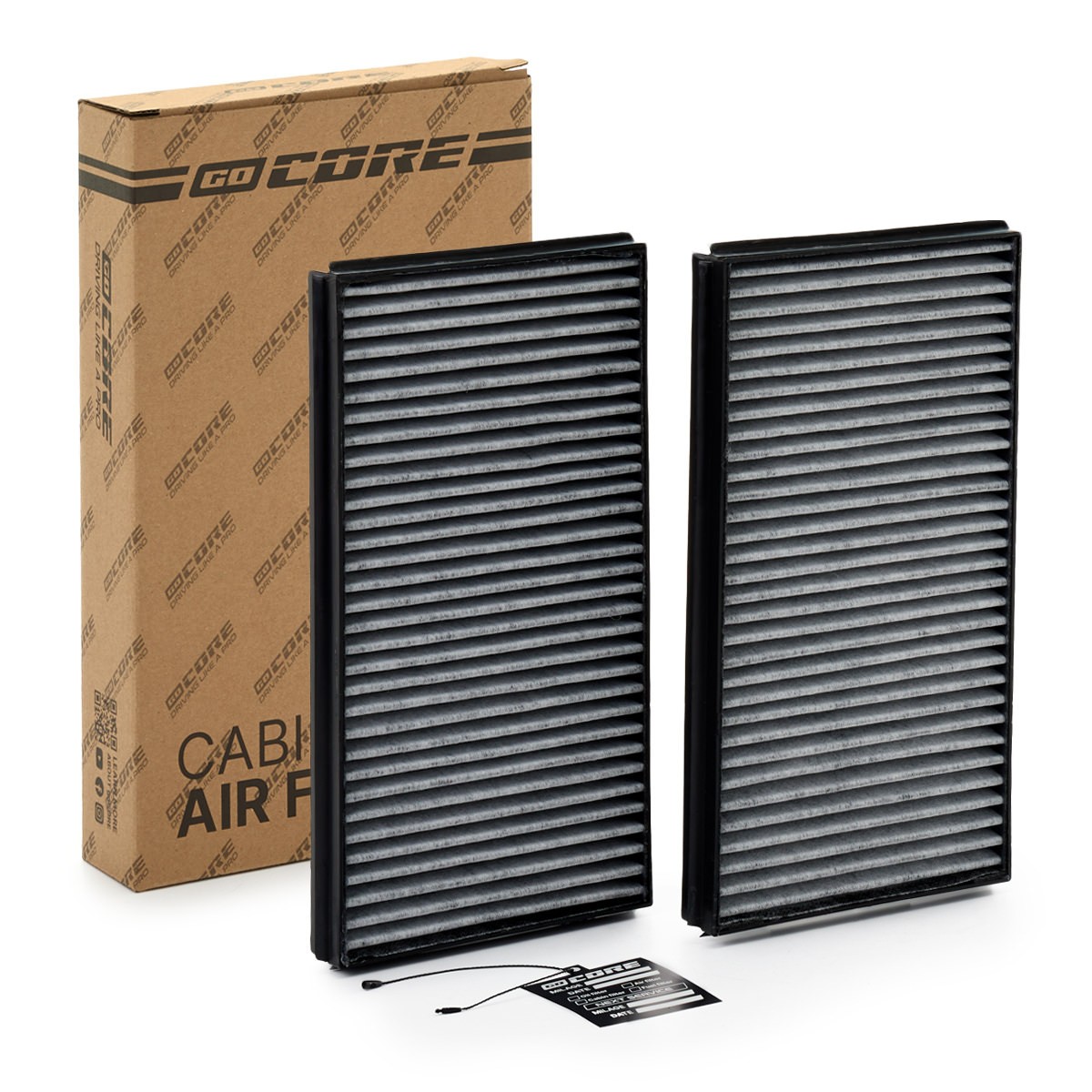 goCORE GCD240011: Interieurfilter Carbon filter, Filter voor zwevende deeltjes (HEPA)