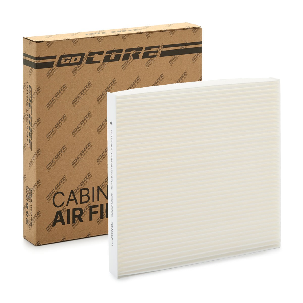 goCORE GCD240099: Szűrő, utastér levegő részecskeszűrő, Lebegő anyag szűrő (HEPA)