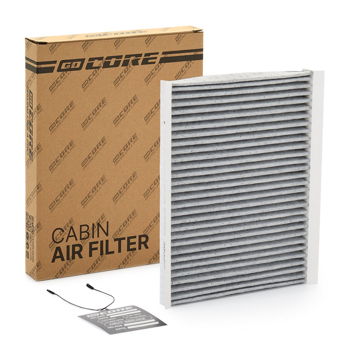 goCORE GCD240179: Filtro de habitáculo Carbón activado, Filtro de carbón activado, Filtro de partículas (HEPA)