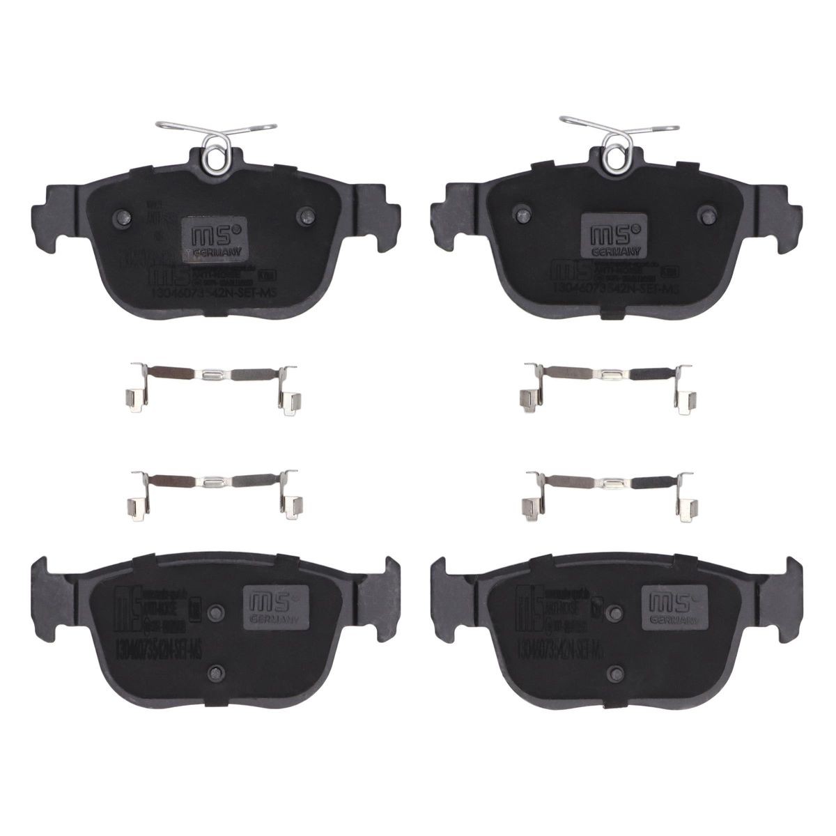 MASTER-SPORT 13046073542N-SET-MS: Piduriklotsid Premium Tagasild, koos lisadega