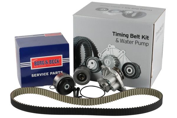 BORG & BECK BTW1086: Bomba de água + kit de correia dentada N.º dentes: 146