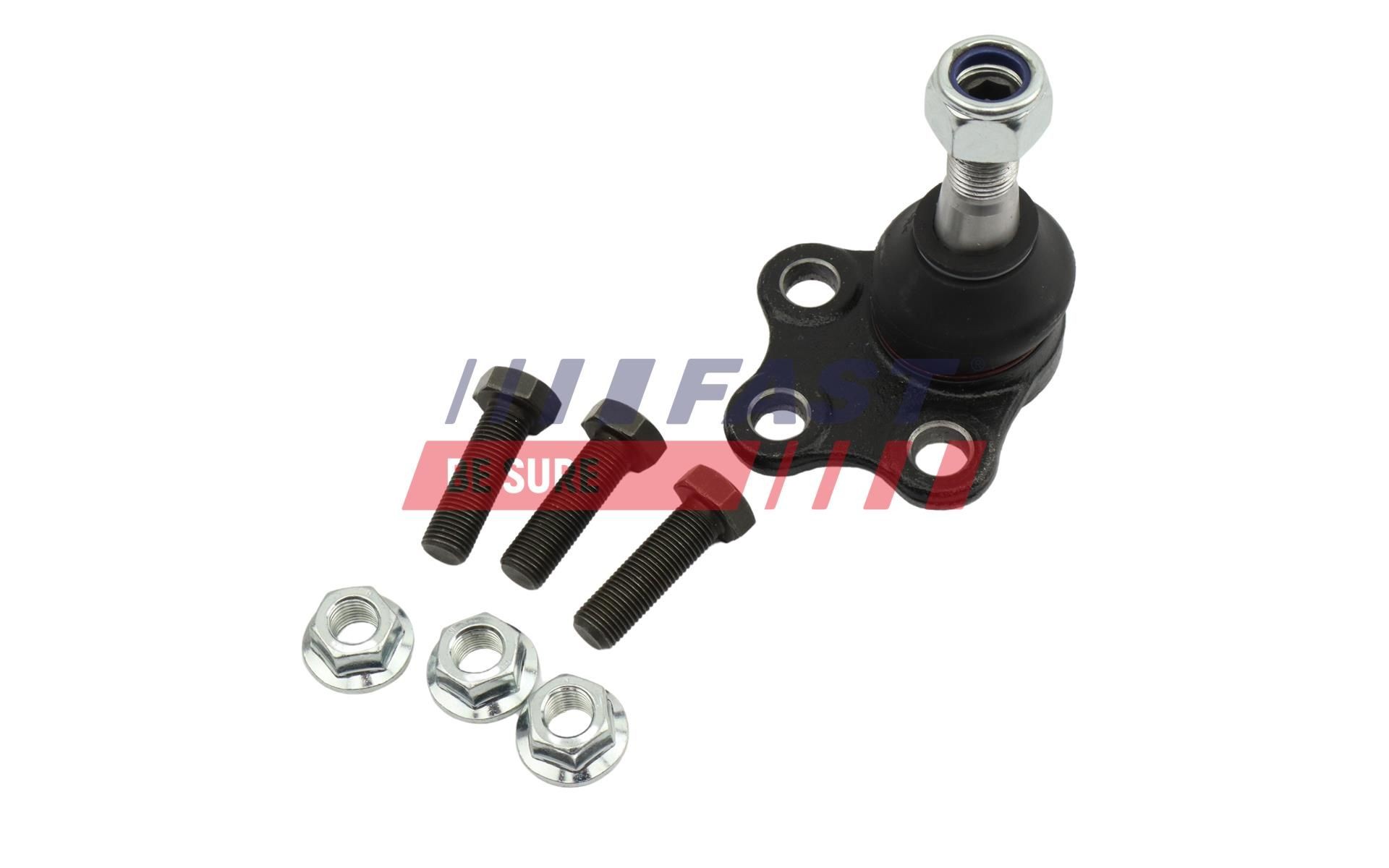 FAST FT17124: Pallonivel Alla, Etuakseli, Etuakseli, oikea, 17mm, synteettinen rasva