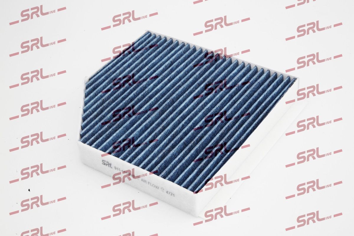 SRLine S11-1110NS: Pollenfilter Aktivkulfilter, med antibakteriel virkning, med lugtabsorberende virkning, med antiallergisk virkning, med anti-skimmel virkning