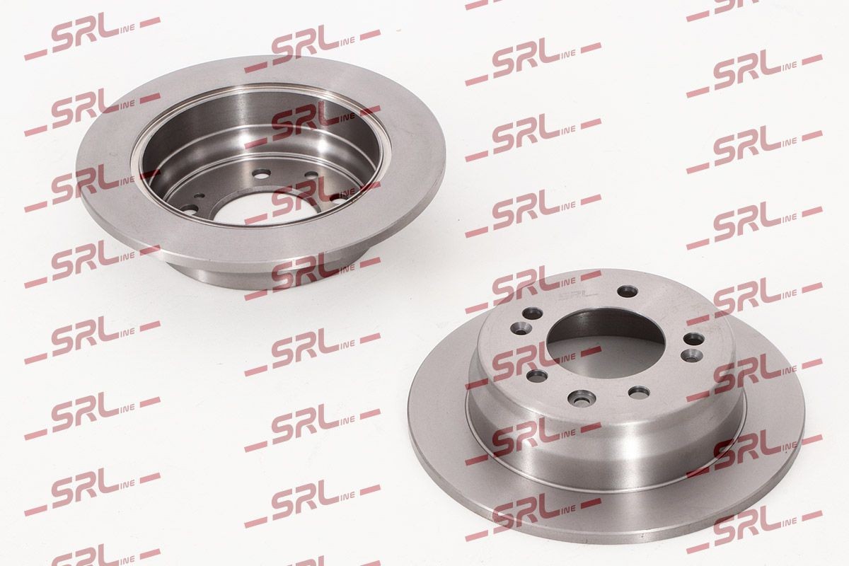 SRLine S71-1233: Bremžu diski Ø: 262mm, pilnīgi, Ø: 262mm
