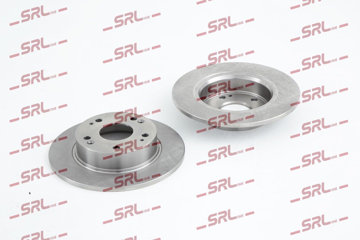 SRLine S71-1249: Bromsskiva Ø: 260mm, full, Ø: 260mm, utan ABS-sensorring, utan hjullager