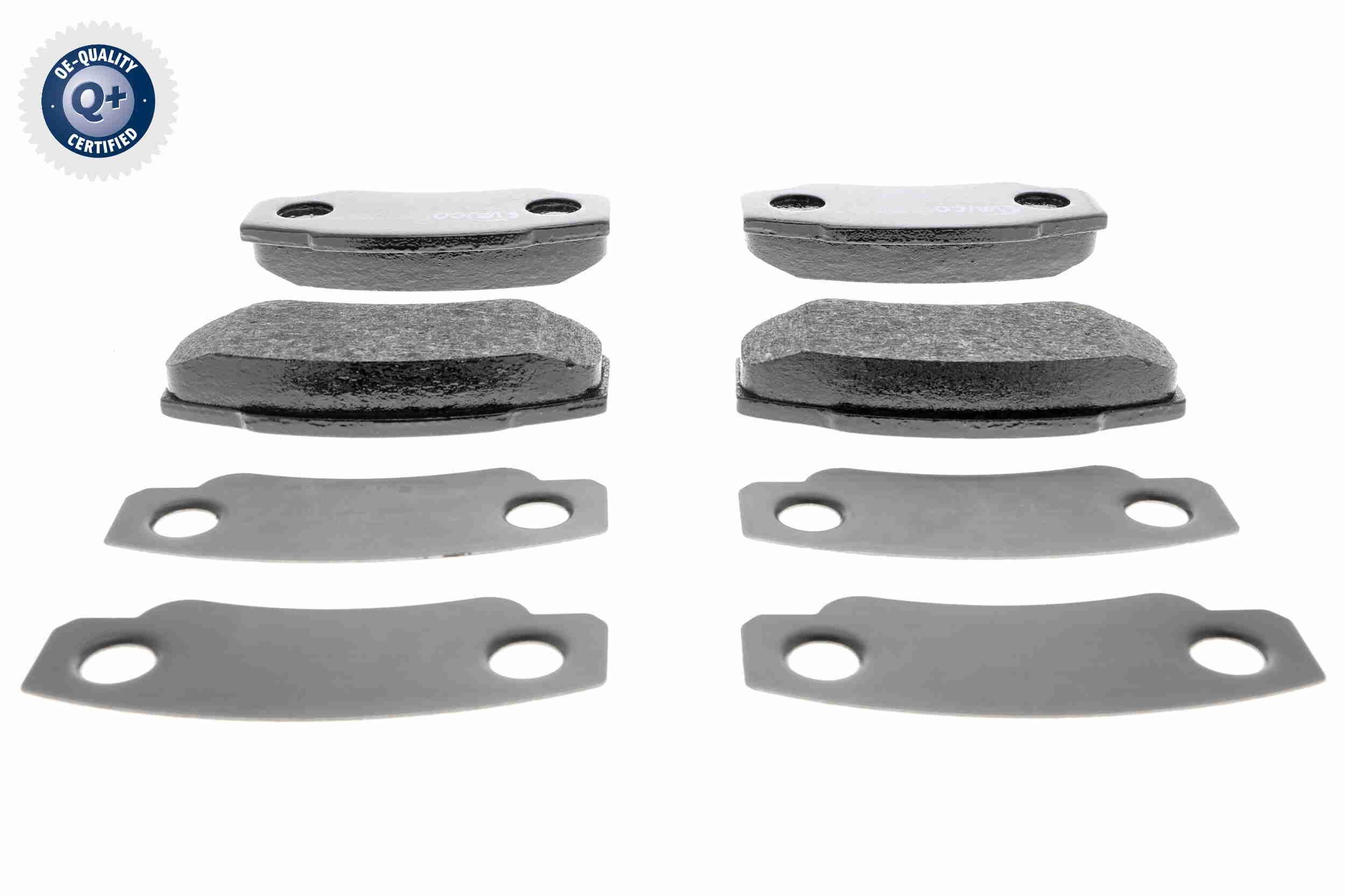 VAICO V42-4117: Bremžu kluči Aizmugurējais tilts, ar piederumiem, ar bremžu suportu skrūvēm, Q+, original equipment manufacturer quality