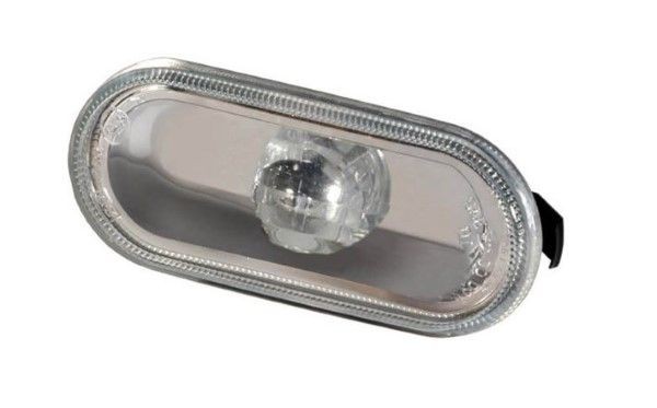 MTR 12220678: Pagrieziena signāla lukturis priekšā pa kreisi, priekšā pa labi, sānu montāža, caurspīdīgs, bez spuldzes turētāja