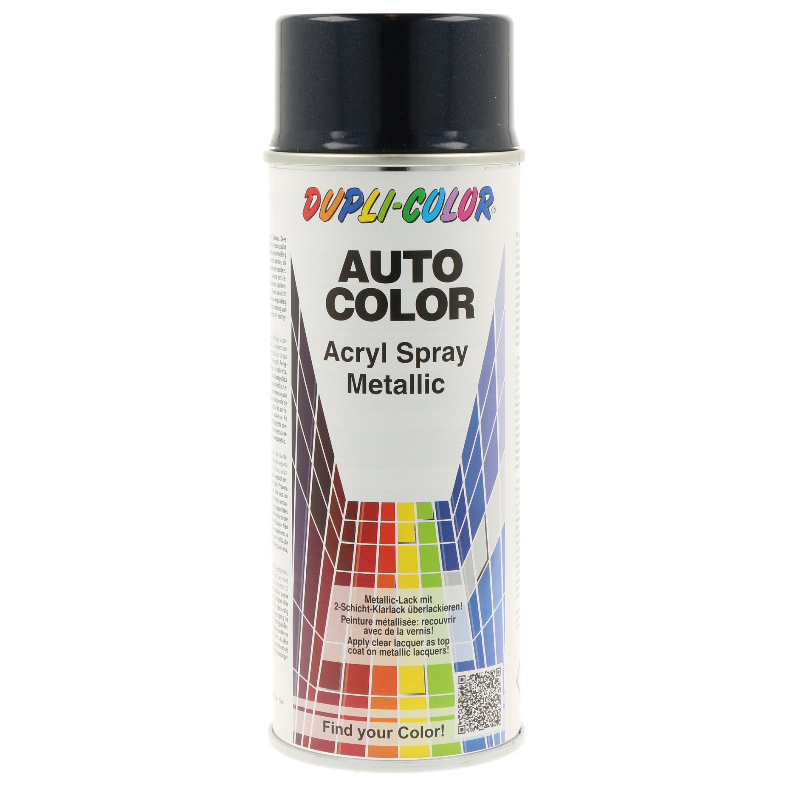 DUPLI COLOR 602177: Автомобилен нитроцелулозен лак RAL ACRYL RAL 7016 anthracite grey semi mat 400 ml