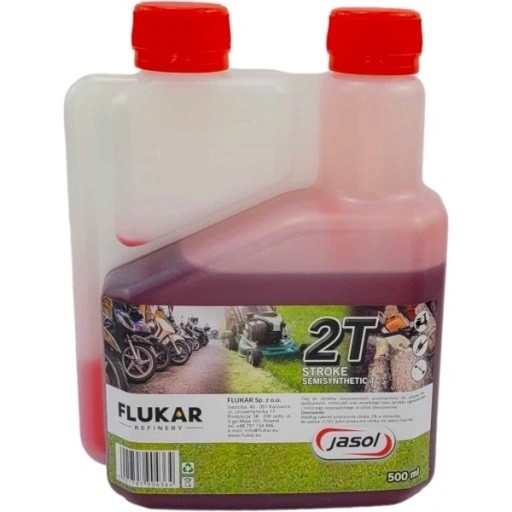 JASOL 2503001316456: Motorový olej 0.5l 2T, TC Red