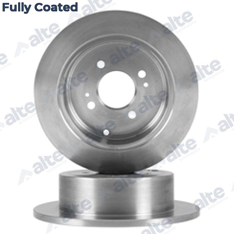 ALTE AUTOMOTIVE 128002FCAL: Bremžu diski Aizmugurējais tilts, Ø: 262mm, pilnīgi, Ø: 262mm, pārklāts