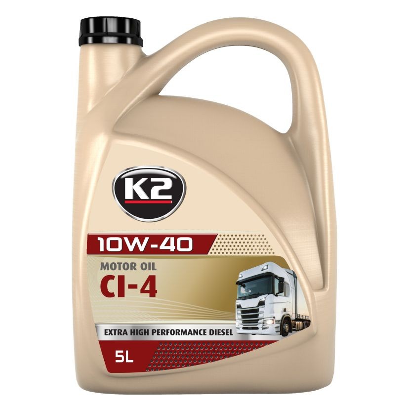K2 O3695E: Motorový olej 5l, 10W-40 CI-4