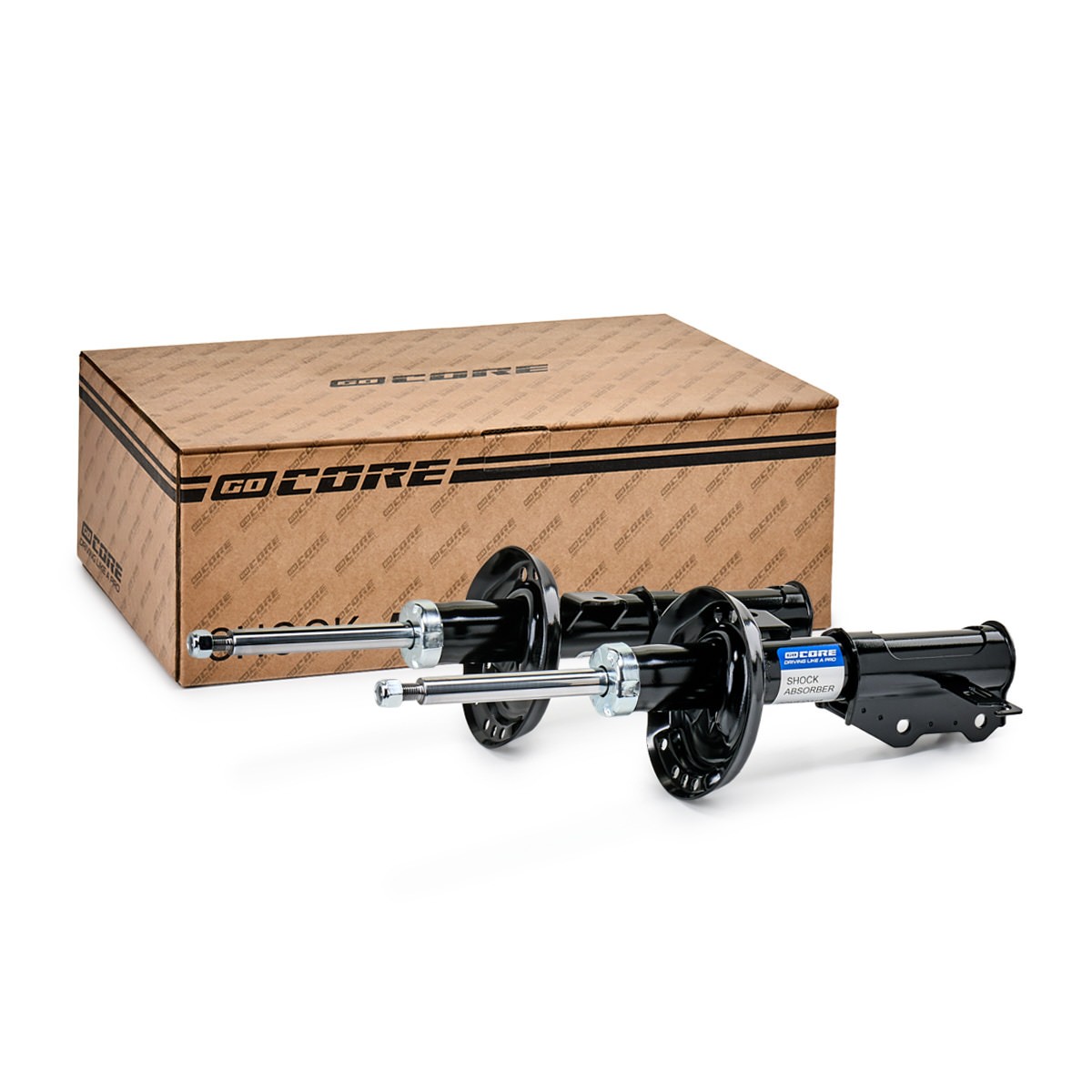 goCORE GCH540446: Амортисьор предна ос, на предната ос отдясно, на предната ос отляво, газов, макферсън