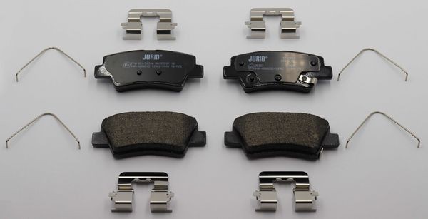 JURID 574192J: Klocki hamulcowe bez dodatków
