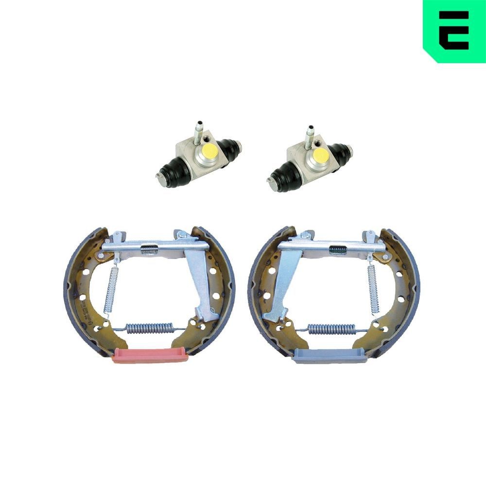 OPTIMAL OP-BSK00024: Bromsbacksats med påbyggnads-/fästmaterial, med hjulbromscylinder