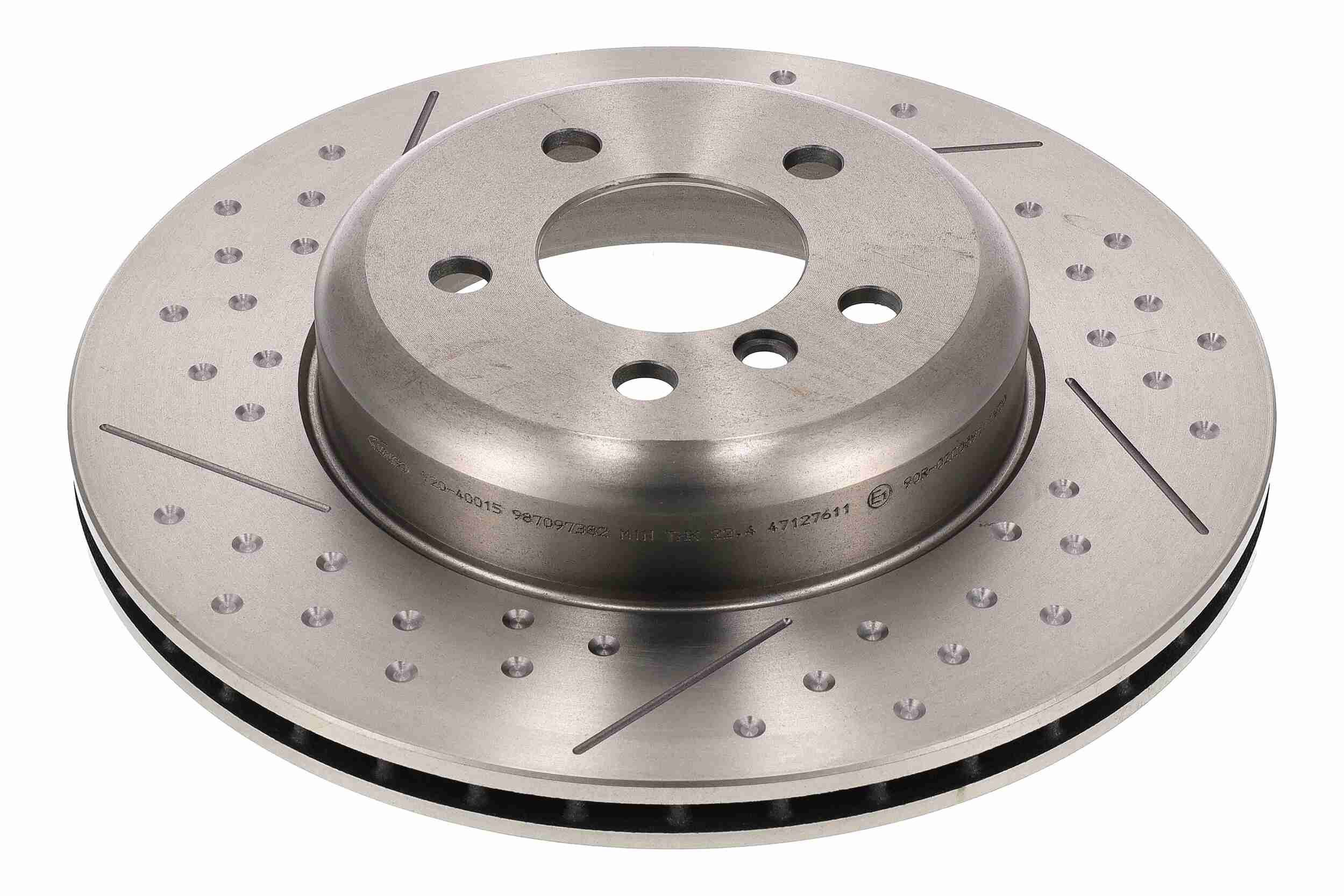 VAICO V20-40015: Féktárcsa Green Mobility Parts hátsótengely, Ø: 345mm, Szellőztetett, Ø: 345mm