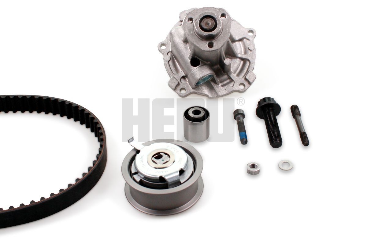 HEPU PK05421: Kamremssats med vattenpump Kuggar: 137, B: 25mm
