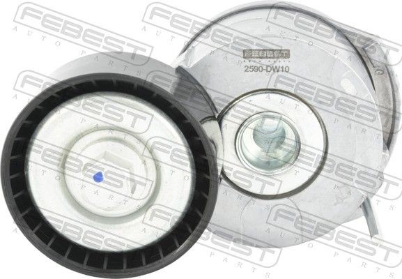 FEBEST 2590-DW10: Napinak, zebrovany klinovy remen