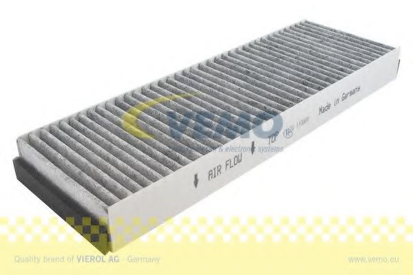 VEMO V10-31-2527-1: Filtre d'habitacle Charbon actif, Cartouche filtrante Original Quality