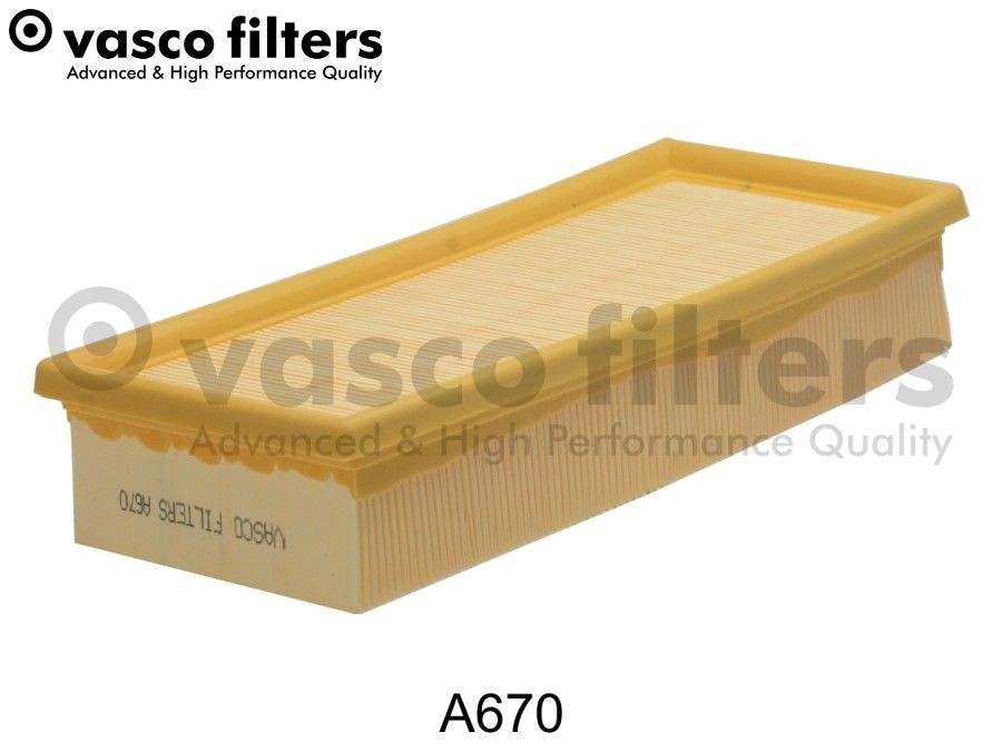 DAVID VASCO A670: Légszűrő VASCO FILTERS