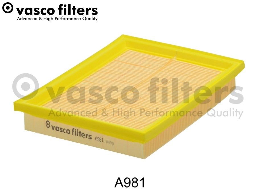 DAVID VASCO A981: Gaisa filtrs VASCO FILTERS