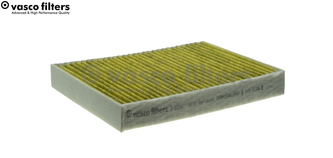 DAVID VASCO B130: Filter vnútorného priestoru VASCO FILTERS Filter aktívneho uhlia s Polyfenolom