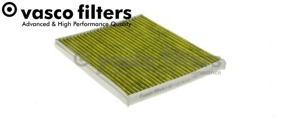 DAVID VASCO B187: Pollenfilter VASCO FILTERS Aktivkul-filter med Polyphenol