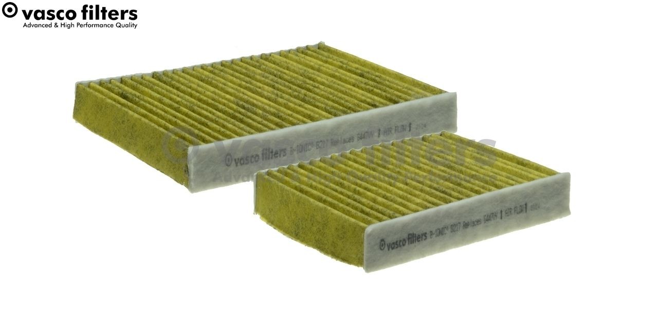 DAVID VASCO B217: Filtre d'habitacle VASCO FILTERS Filtre à charbon actif avec polyphenol