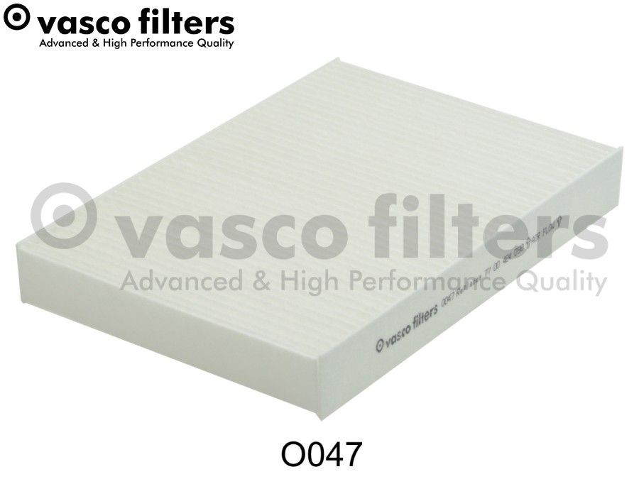 DAVID VASCO O047: Szűrő, utastér levegő VASCO FILTERS részecskeszűrő