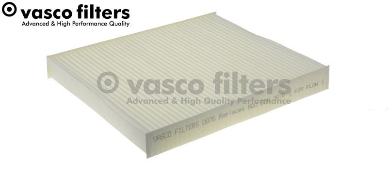 DAVID VASCO O076: Interieurfilter VASCO FILTERS Stoffilter