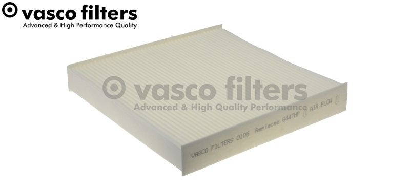 DAVID VASCO O105: Interieurfilter VASCO FILTERS Stoffilter