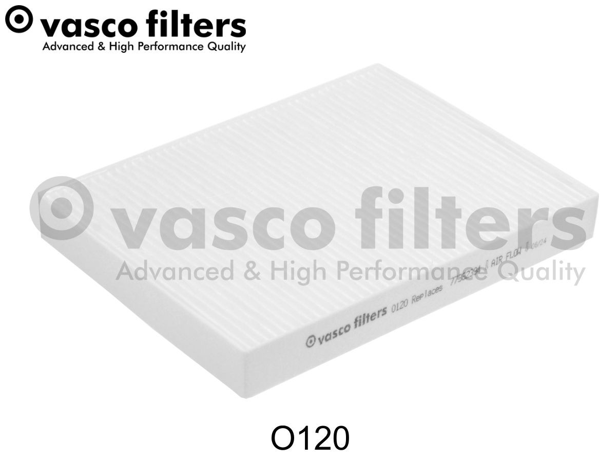 DAVID VASCO O120: Filtrs, Salona telpas gaiss VASCO FILTERS Daļiņu filtrs