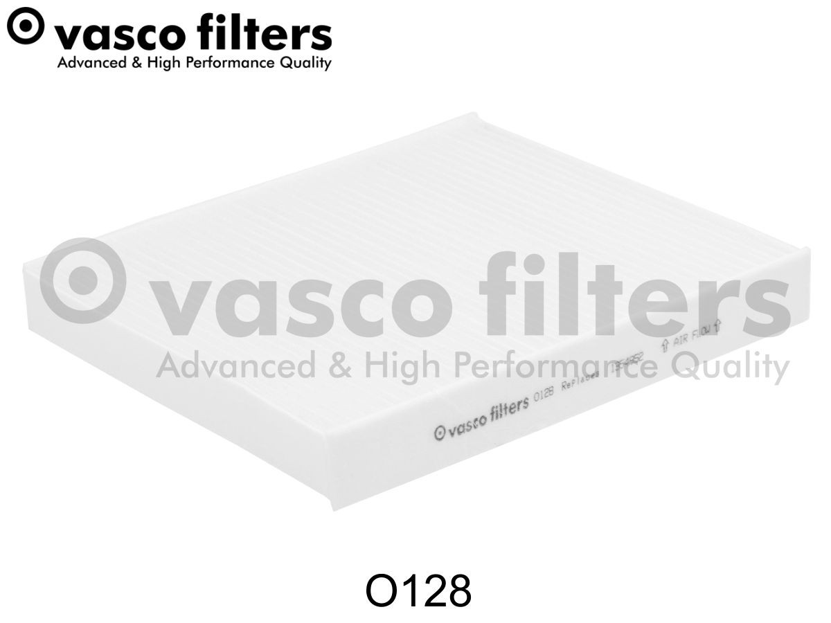DAVID VASCO O128: Interieurfilter VASCO FILTERS Stoffilter