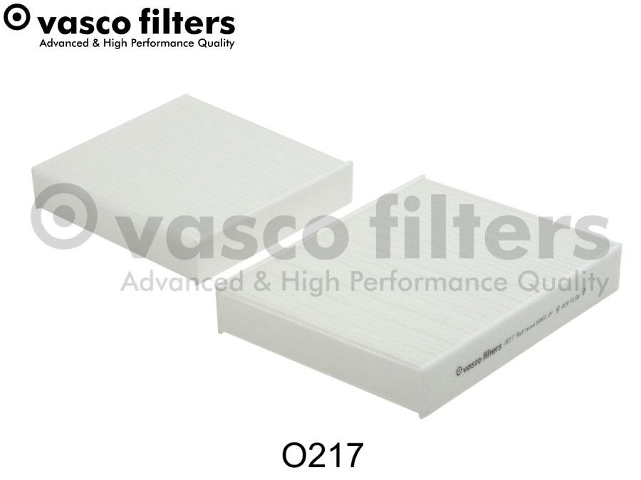 DAVID VASCO O217: Interieurfilter VASCO FILTERS Stoffilter