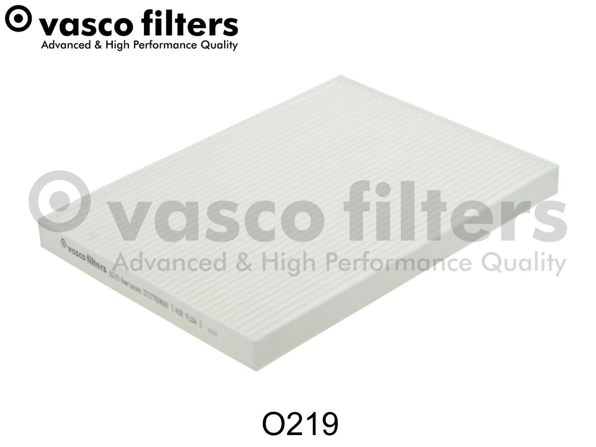 DAVID VASCO O219: Filter vnútorného priestoru VASCO FILTERS filter castic