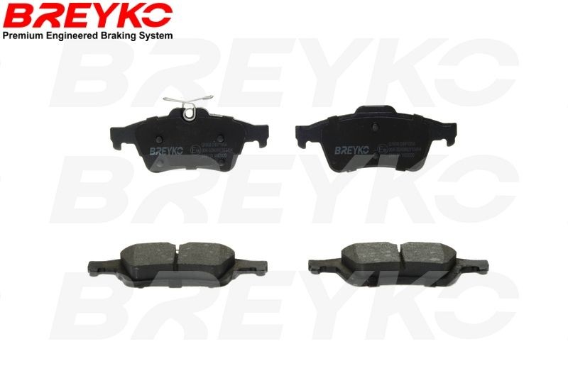 DAVID VASCO Q1938: Remblokken BREYKO PREMIUM Achteras, met afstandsringen, Zonder schroeven