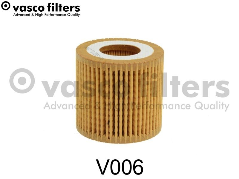 DAVID VASCO V006: Eļļas filtrs VASCO FILTERS ar blīvgredzenu