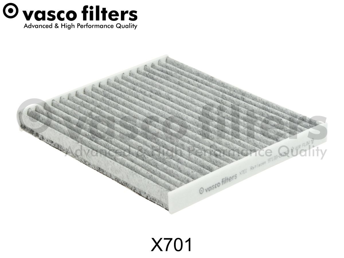 DAVID VASCO X701: Pollenfilter VASCO FILTERS Aktivkulfilter