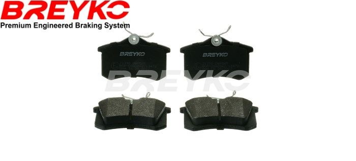DAVID VASCO Z1330: Plaquettes de frein BREYKO Essieu arrière, avec entretoises, sans vis/boulons