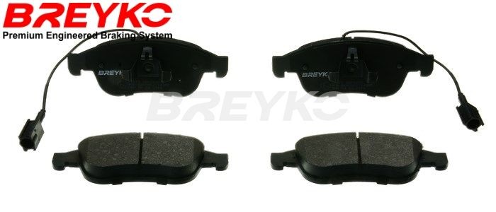 DAVID VASCO Z1873: Bremžu kluči BREYKO Priekšējais tilts, ar gredzenveida starplikām, bez skrūvēm